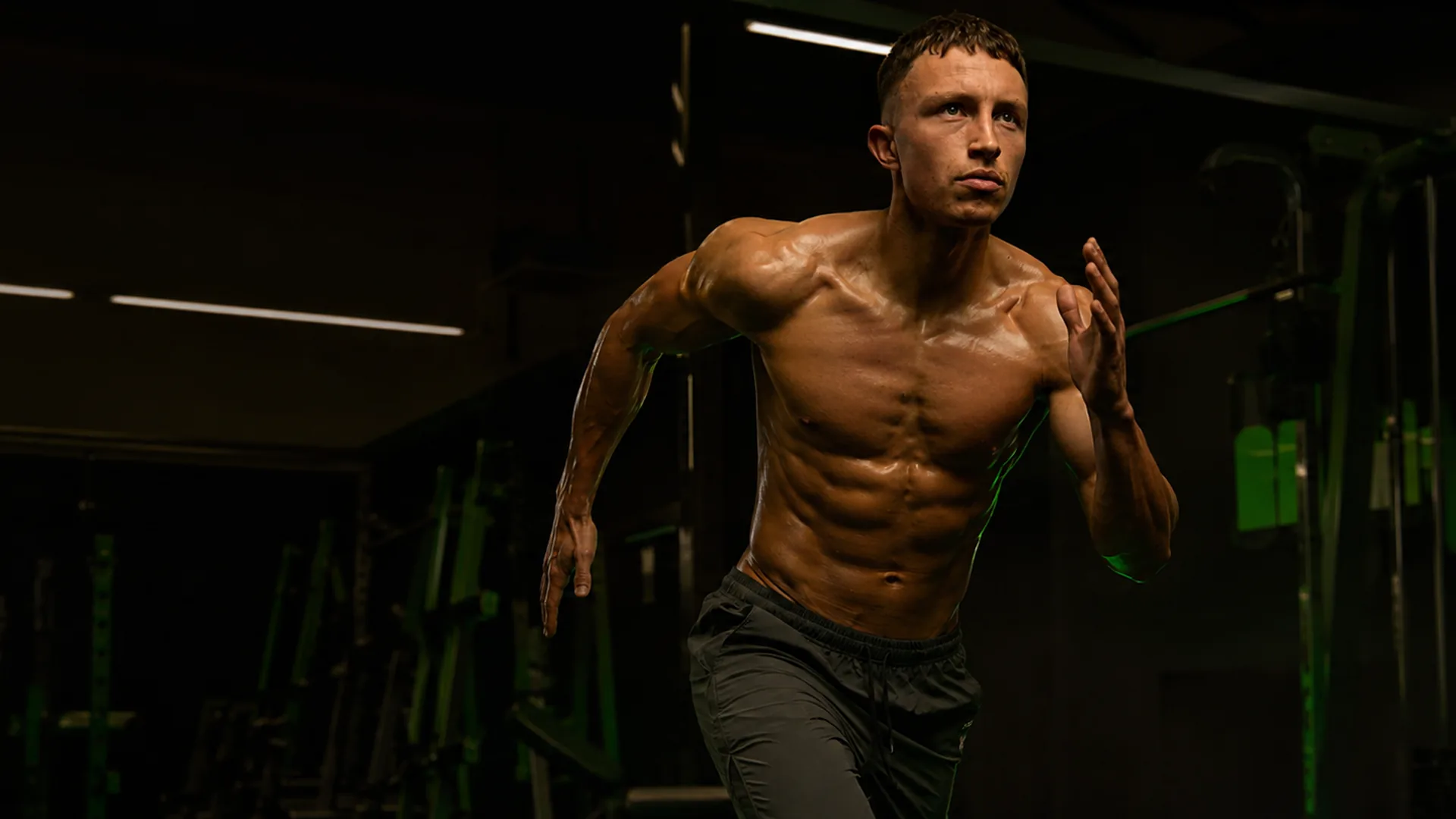 Conor Walsh training in the CWC gym